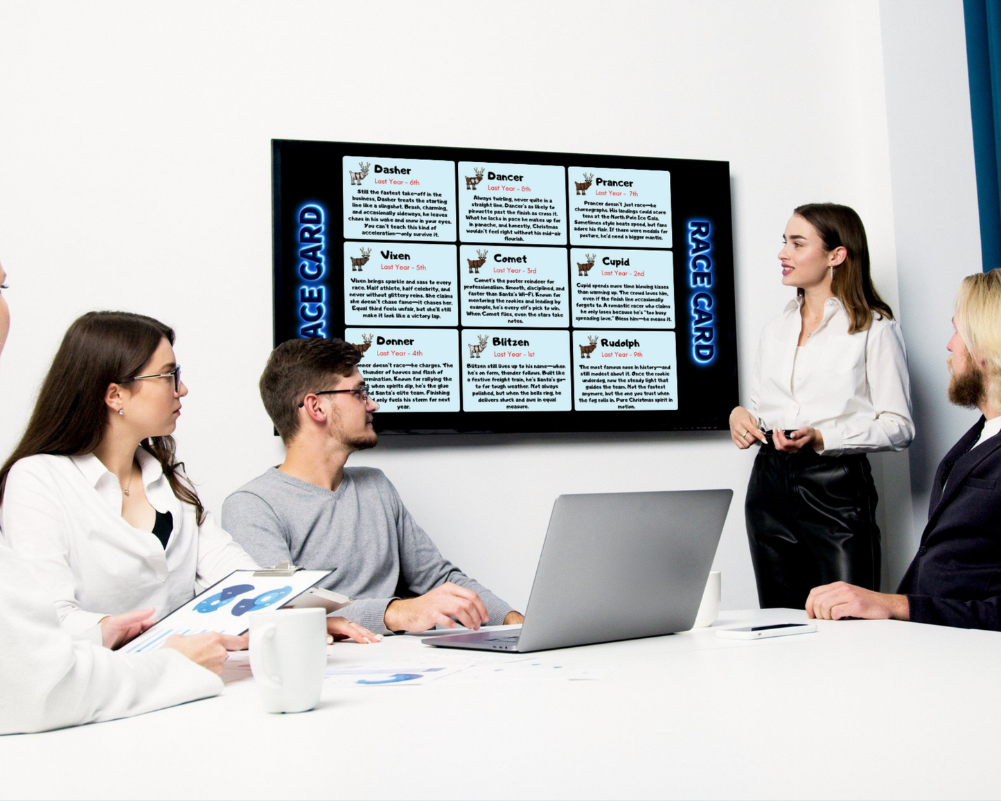 Reindeer Racing 2025 Christmas Game: Virtual Party Game (Digital Download)