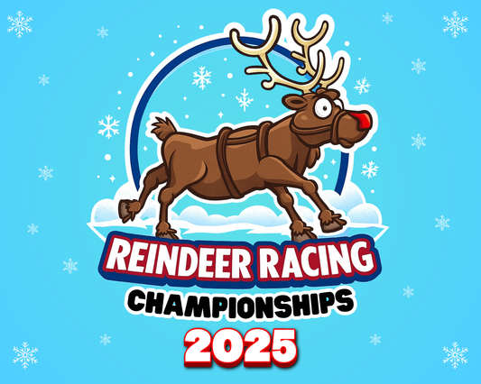Reindeer Racing 2025 Christmas Game: Virtual Party Game (Digital Download)