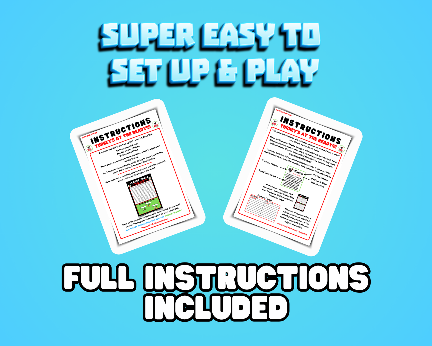 Reindeer Racing 2025 Christmas Game: Virtual Party Game (Digital Download)